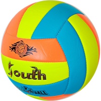 Мяч волейбольный (голубой), PVC 2.7, 280 гр, машинная сшивка E33543-1