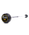 Комплект прямых фиксированных обрезиненных штанг 5 шт от 25 до 45кг Hasttings Digger HD51G2A-25-45